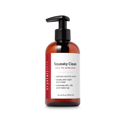 Squeaky Clean Skin Care Products 8oz Pump