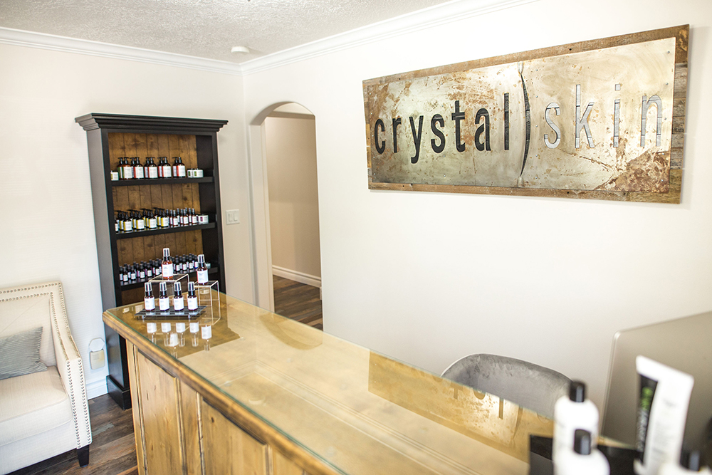 Crystal Skin Care Reception Room