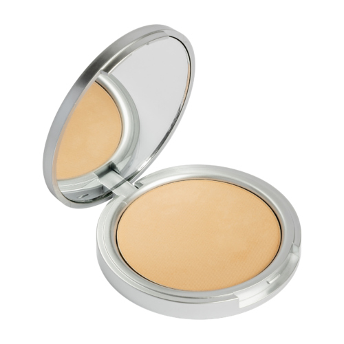 Crystal Skin Products Makeup Pressed Mineral Foundation Warm Honey