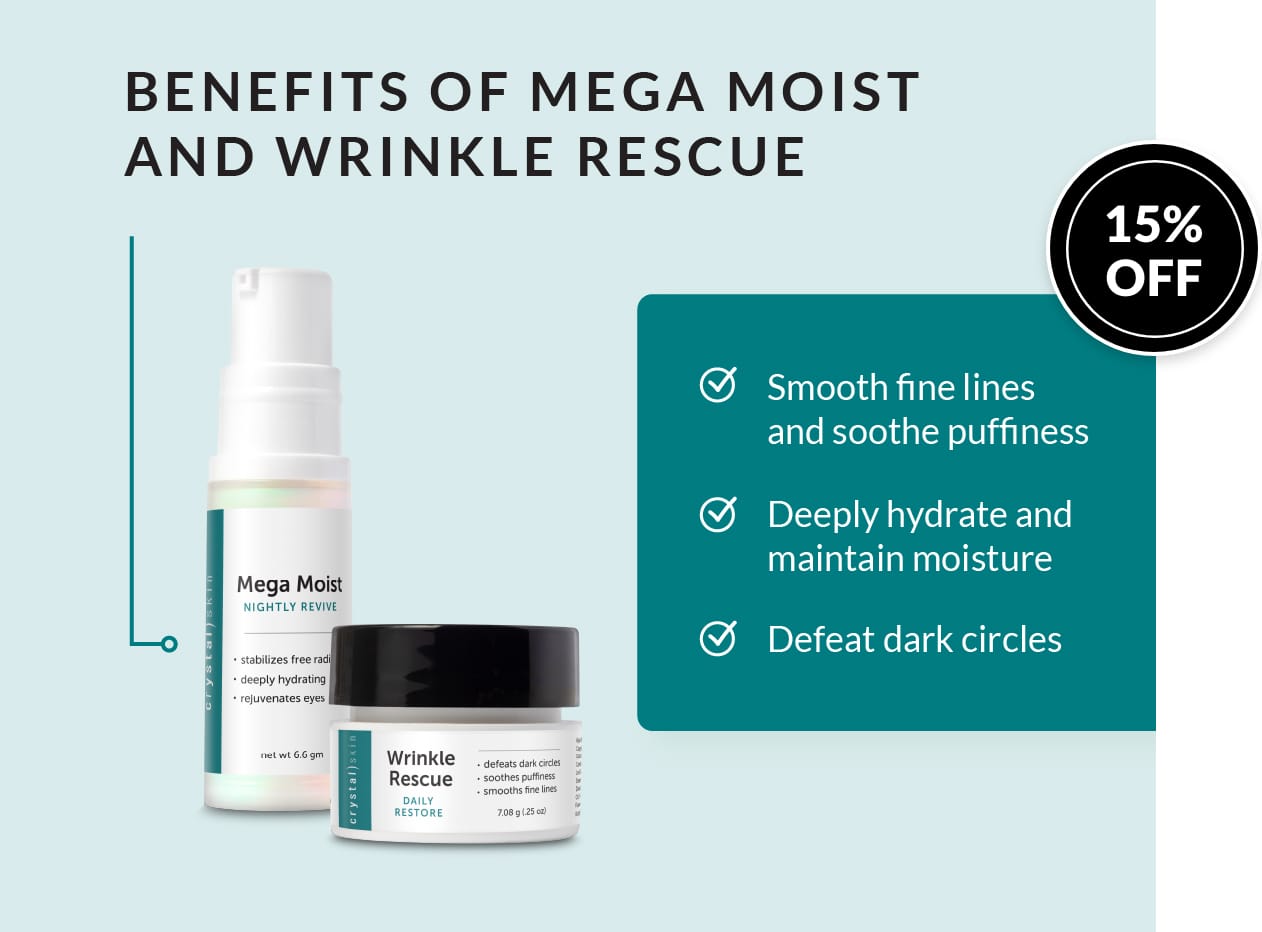 Crystal Skin Care | 15% off all eye care) Code: eye