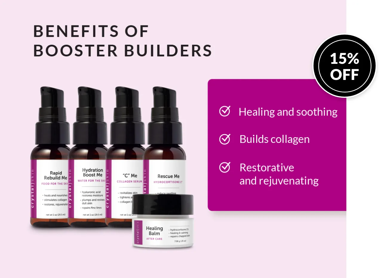 Crystal Skin | Save 15% on all Booster Builders.